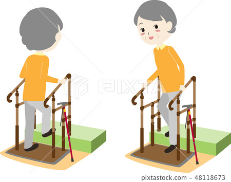 Welfare equipment nursing handrail ADL elderly 48118673