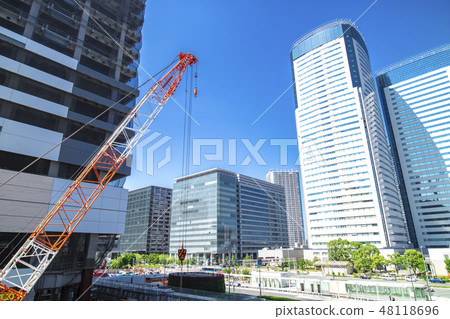 公寓/建築施工現場 48118696