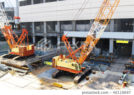 公寓/建築施工現場 48118697