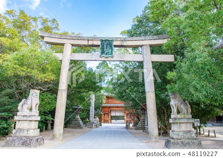 Torii of Omiyasumi Shrine 48119227