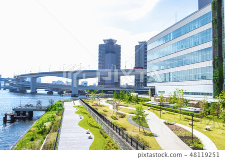 Urban landscape of the waterfront Urban landscape of the waterfront 48119251