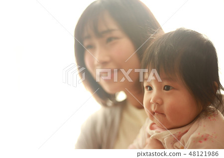 Smile parent and child 48121986