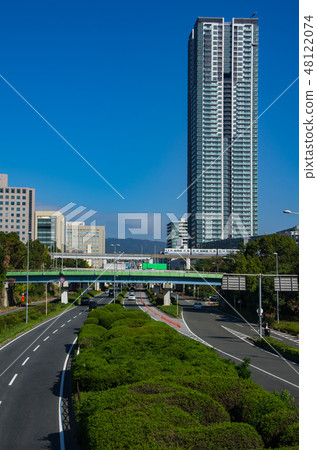 新禦堂筋和千里中央的街道 新禦堂筋和千里中央的街道 48122074