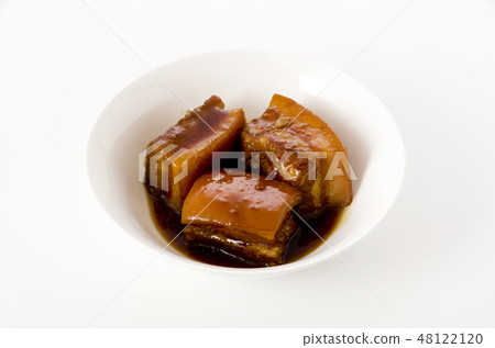 Local cuisine of Okinawa Raftay (boiled pork belly) Local cuisine of Okinawa Raftay (boiled pork belly) 48122120