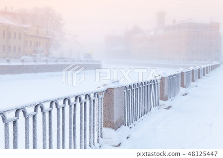 Griboyedov Canal at winter day 48125447
