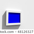 Monitor image CG illustration 48126327