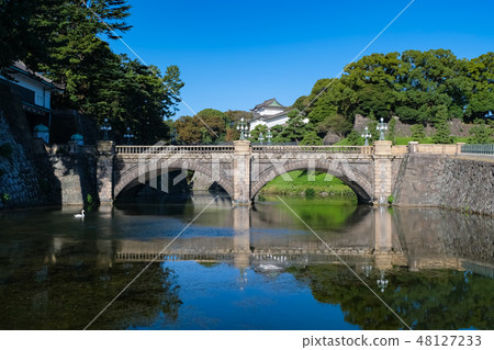 Imperial main gate stone bridge 48127233