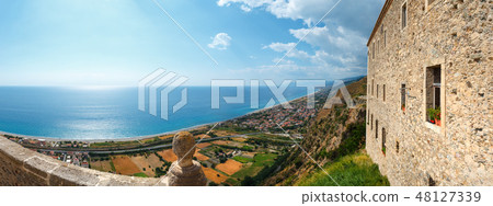 Fiumefreddo Bruzio view, Calabria, Italy Fiumefreddo Bruzio view, Calabria, Italy 48127339