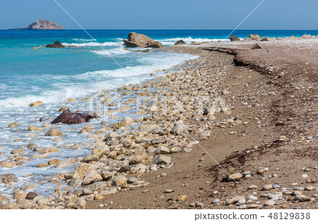 Summer Lefkada coast, Greece Summer Lefkada coast, Greece 48129838