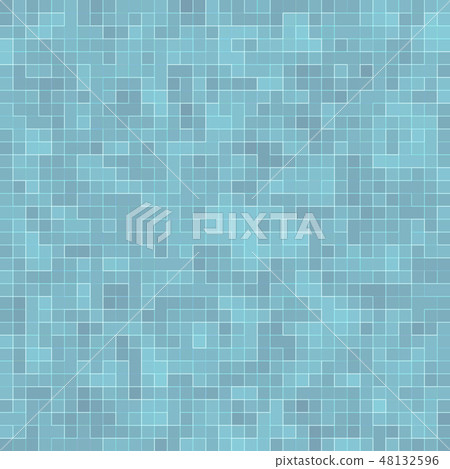 Texture Swimming pool Mosaic tile background. Wallpaper, banner, backdrop. Texture Swimming pool Mosaic tile background. Wallpaper, banner, backdrop. 48132596