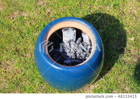 Incorporated firebox and mortar Incorporated firebox and mortar 48133413