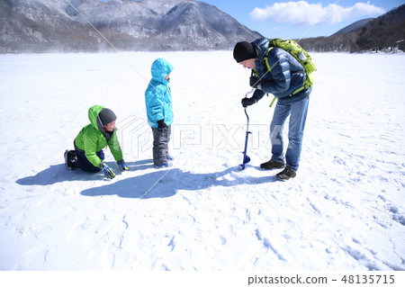 Wakasagi fishing Wakasagi fishing 48135715