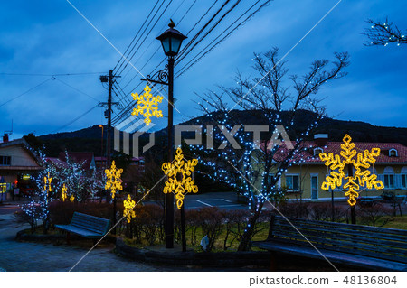 Unzen light blossoms [Nagasaki prefecture Unzen city] 48136804
