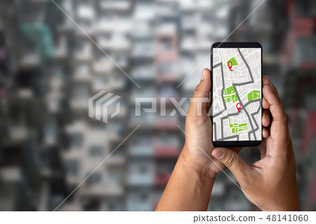 GPS Map to Route Destination network connection GPS Map to Route Destination network connection 48141060