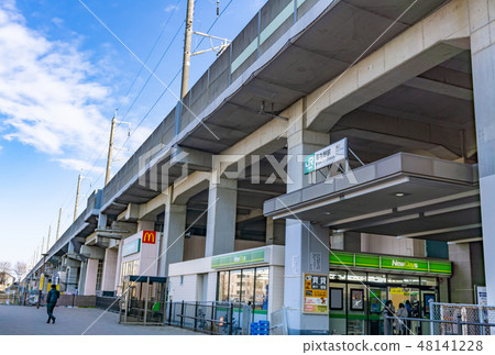 Station front view Minamino station Station front view Minamino station 48141228