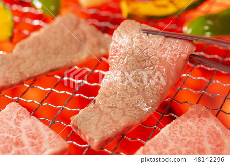  Grilled meat 48142296