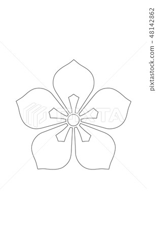 Bushi家族徽章線Akechi Mitsuhide 48142862