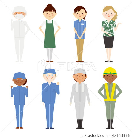 外國人全身女孩工作人員設置 外國人全身女孩工作人員設置 48143336