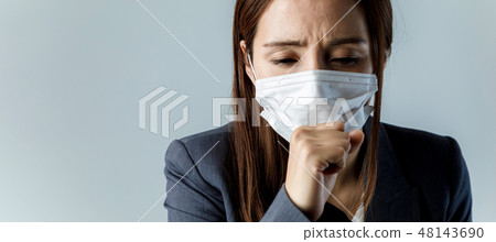 Woman in mask 48143690