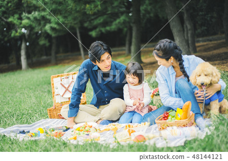 Picnic family Picnic family 48144121