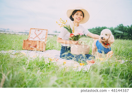 野餐女士寵物 48144387