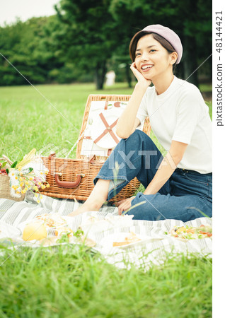 公園兒童女孩 48144421