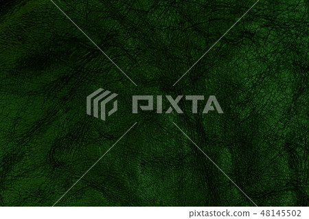 Dark green leather texture.  48145502