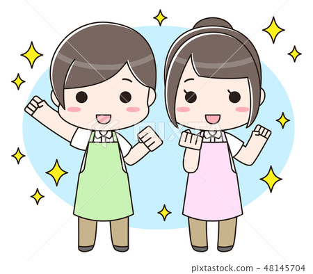 Motivated care worker and clerk Motivated care worker and clerk 48145704