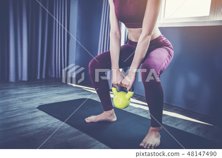 people practicing yoga 48147490