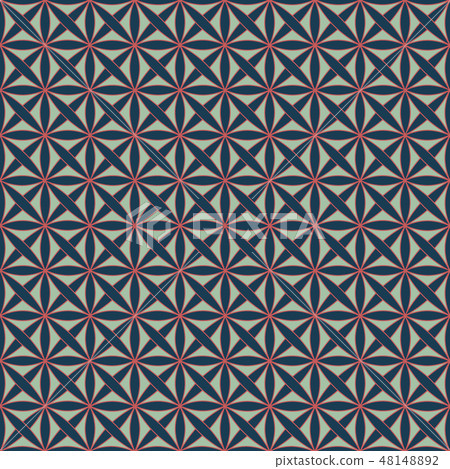 Seamless pattern with geometric ornament Seamless pattern with geometric ornament 48148892