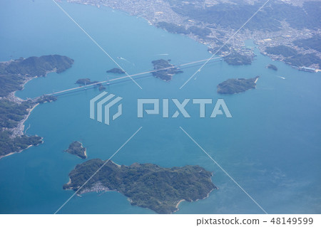 Seto Inland Sea Kurushima Strait Shimanami Kaido 48149599