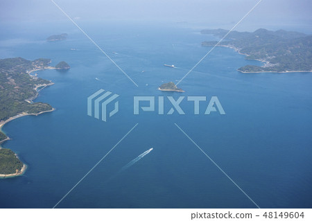 瀨戶內海周圍的Kudako島 48149604