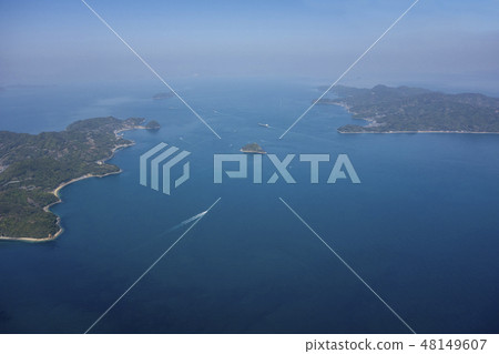 Seto Inland Sea Surrounding Kudako Island Seto Inland Sea Surrounding Kudako Island 48149607