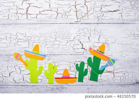 Cinco de mayo, Mexican fiesta day concept. 48150570