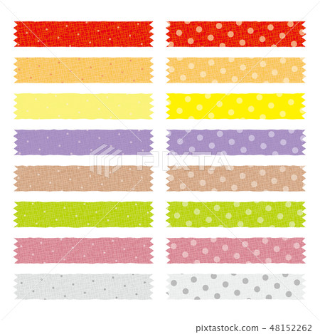 Patchwork fabric cloth polka dots 48152262
