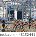 Shinkansen storage space made from photos 48152441