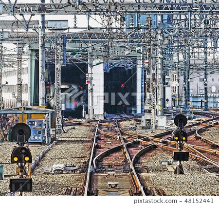 Shinkansen storage space made from photos Shinkansen storage space made from photos 48152441