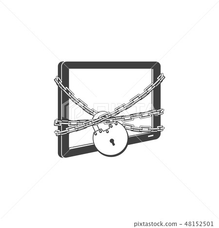 Internet website access forbidden concept vector 48152501