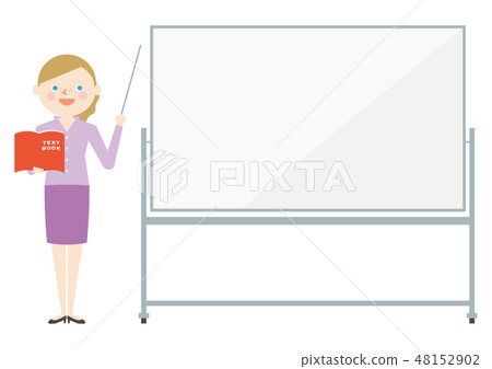 Foreigner Whiteboard Instructor 48152902