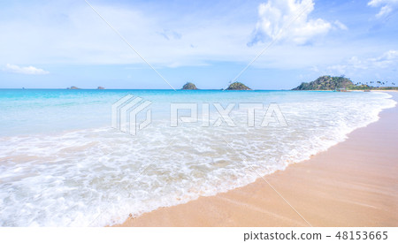 Beach sea vacation beach wave vacation skyline vacation beach Beach sea vacation beach wave vacation skyline vacation beach 48153665