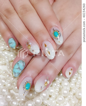 Summer Nail 48154260