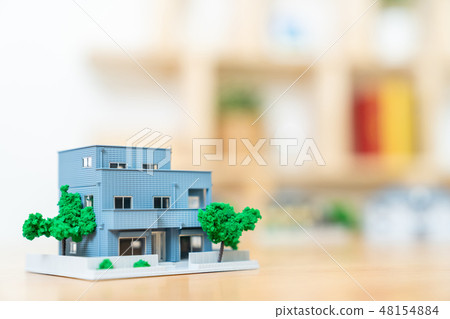 房屋抵押房地產圖像微型模型製造商 48154884