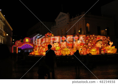 Senado square in the Spring Festival Senado square in the Spring Festival 48154938
