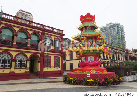 Spring Tower Tower Stone Square 48154946