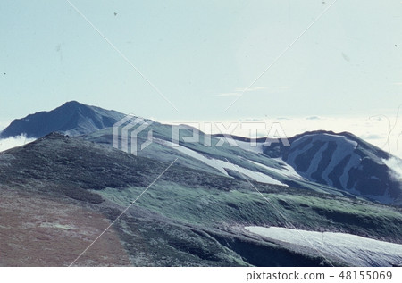 老照片登山福島縣邊界Iiyoshiyama山縣昭和41 48155069