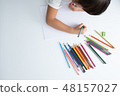 Kid is learning Back to School Concept with 48157027