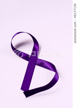 purple ribbon as an 8, for march 8, the womens day purple ribbon as an 8, for march 8, the womens day 48157136