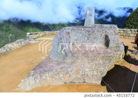 Machu Picchu's Inti Watanah (Sundial) Machu Picchu's Inti Watanah (Sundial) 48158772