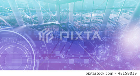 CG virtual space CG virtual space 48159819