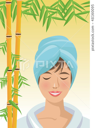Spa center and healthy lifestyle design Spa center and healthy lifestyle design 48160095